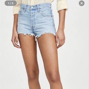 Classic Levi’s 501s Denim Women's Shorts